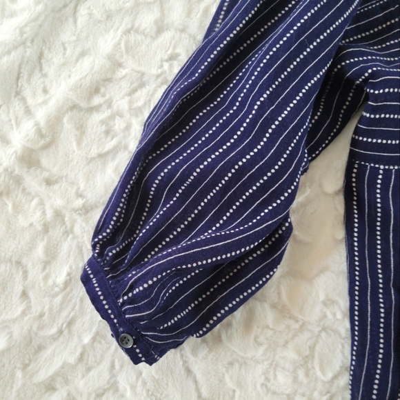 Madewell Striped Blouse - Picture 5 of 5